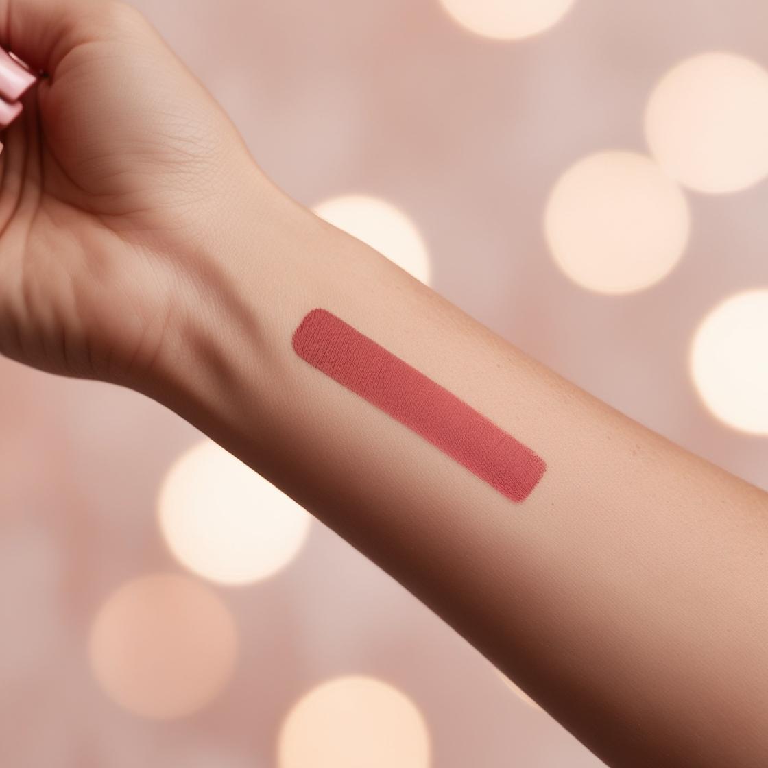 Rosed Hush: Elegance Embodied in Velvet Red – A Luxurious Matte Lipstick Experience