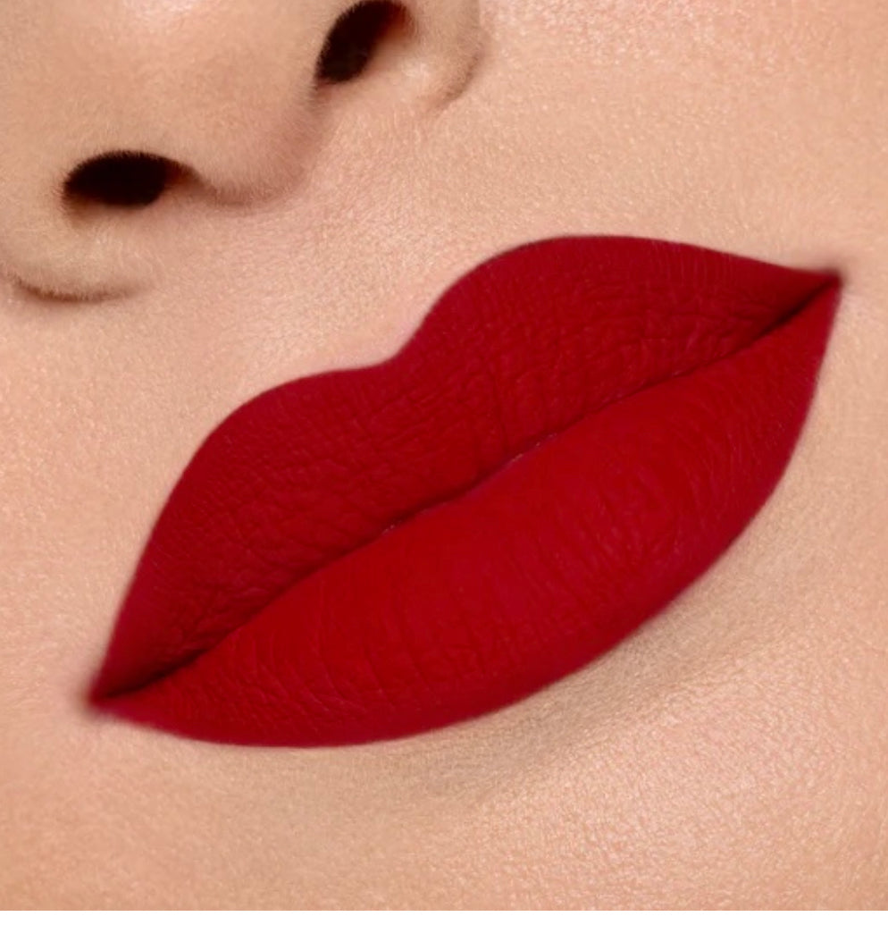 Unleash Your Boldness & Elegance With Red Matte Lipstick Caliente
