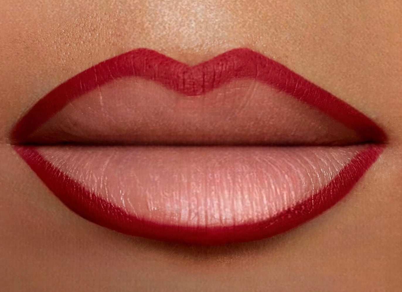 Brick Red Lip Liner Luxe Red Elegance
