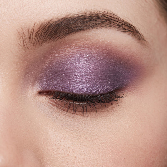 Nervous -A delicate lilac with subtle, sparkling highlights.