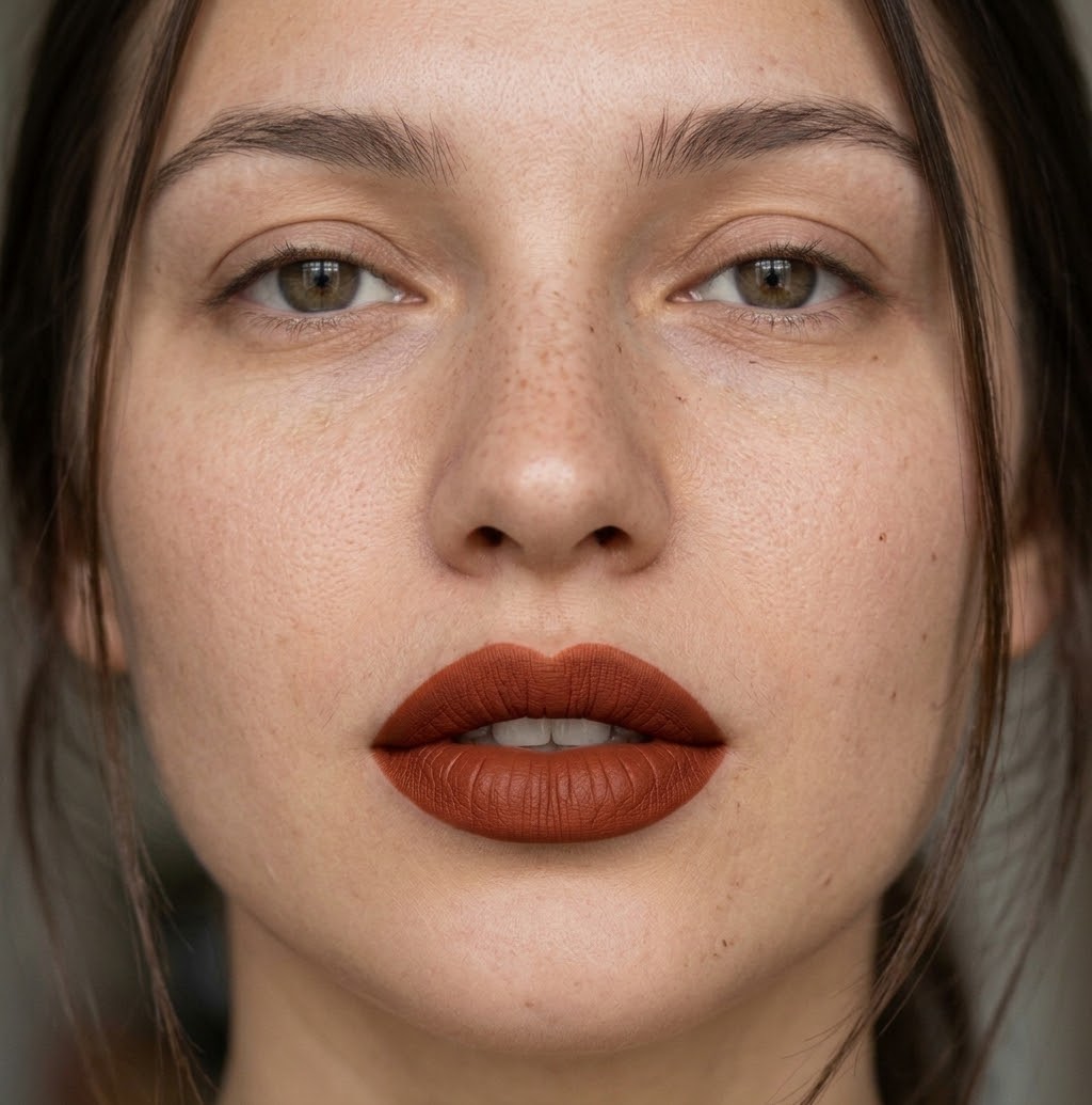 Rosed Hush: Elegance Embodied in Velvet jengibre – A Luxurious Matte Lipstick Experience