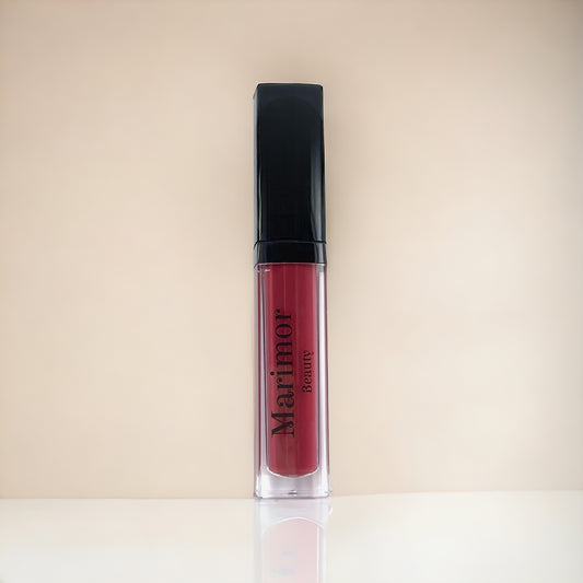 Your Intense Bold Beauty: the "Boudoir"Red Matte burgundy Lipstick